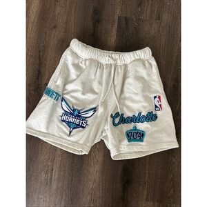 Charlotte Hornets Shorts Mens Blue Pro Standard Athletic Gym NBA Basketball S
